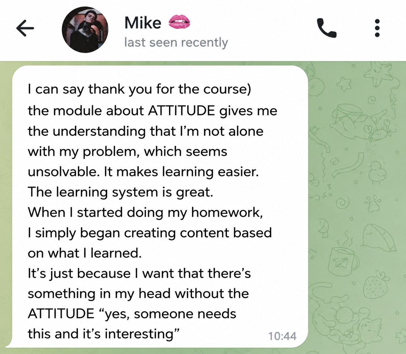 Student review 12